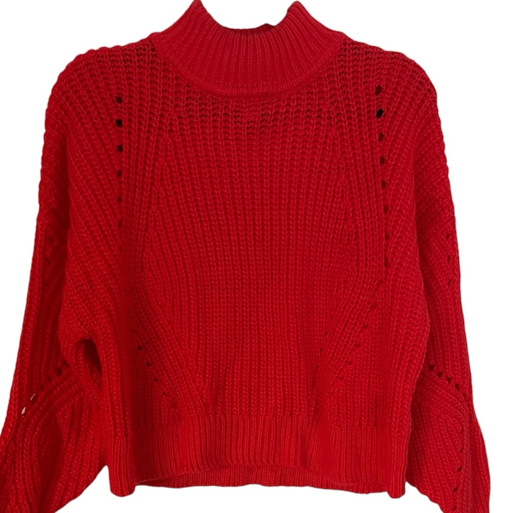H&M Red Knit Sweater. Size Small NWOT